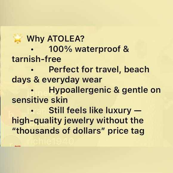 Atolea beachwear Gold Ring with clear Gemstone size 5 - Picture 4 of 4